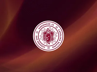 Animation for Annoncer 24: Ghost Pepper! annoncer aurora badge light rays pepper wallpaper