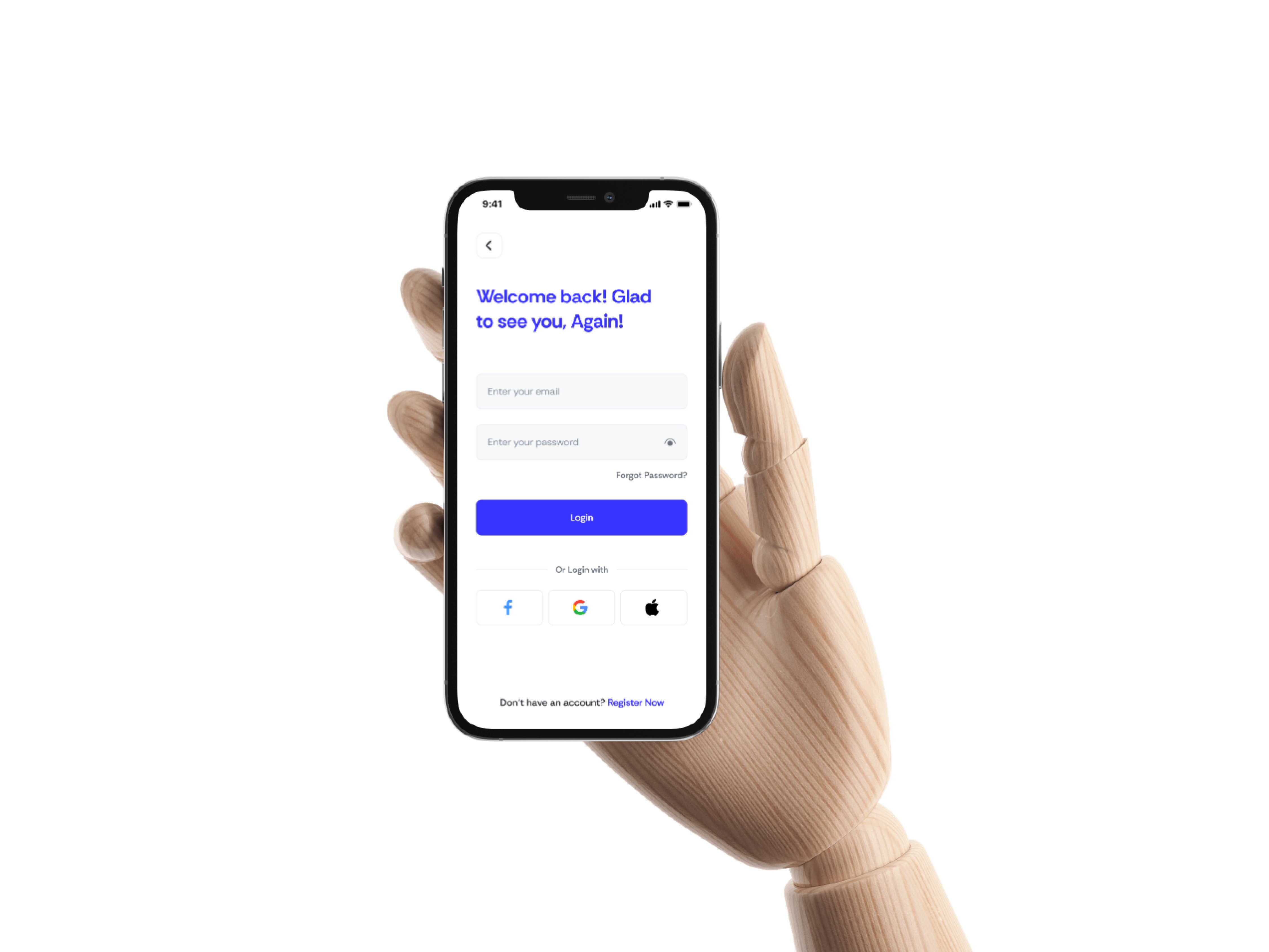 SAAS Onboarding Login & Register figma login mobile onboarding ui ux