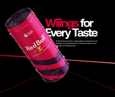 Red Bull 3d 3dart branding brandingdesign design drink energydrink graphicdesign identity packaging product productdesign redbull