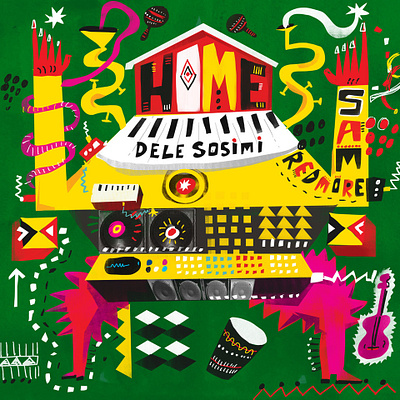 Home X Lee Hodges abstract cd dance decorative patterns