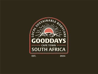 GOODDAYS badgedesign branding haircare illustration logo packaging skincare south africa
