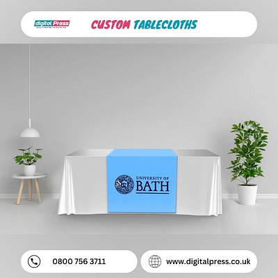 Custom Printed Tablecloths Printing Services