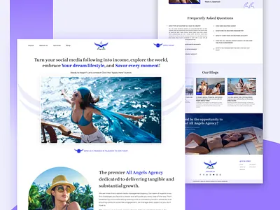 Tailored OnlyFans Agency Websites: UI/UX Designs & Templates figma graphic design landing page design onlyfans onlyfans agency onlyfans agency website onlyfans agency website design onlyfans development onlyfans marketing agency onlyfans modeling website onlyfans website design uiux website design