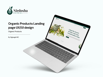 Organic Products Landing page | UX/UI design | Ayurveda Products ayurveda design ecommerce inspiration landingpage organic ui ux