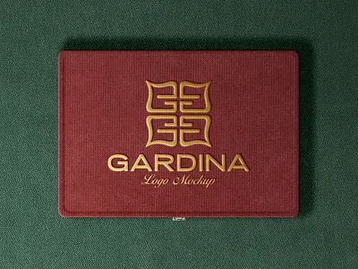 Luxury Logo Mockup Jewelry Box embossed logo mockup luxury logo mockup jewelry box