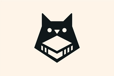 House Cat Logo - Minimalist Logo Design animals cat design graphic design home cat house logo