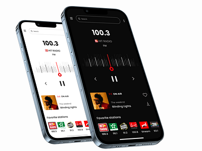 FM RADIO INTERFACE daily ui daily ui 68 dailyui design fm radio fm radio interface fm radio ui interface iphone mobile design radio radio design radio ui design ui ui design uiux design user interface