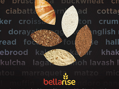 BellaRise B2B Print Ad Collection b2b branding collage digital art graphic design marketing photocompositing print