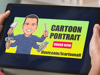 Cartoon Male Designs | Workman Cartoon Portrait With Tools cartoon cartoon character cartoon creator online cartoon logo creators cartoon logo design cartoon logo for business cartoon logo for youtube channel cartoon logo ideas cartoon logo maker cartoon portrait cartoon style cartooning character design etsy fiverr graphic design icartoonall illustration logo photolamus