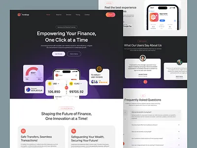 Fintech SaaS Web