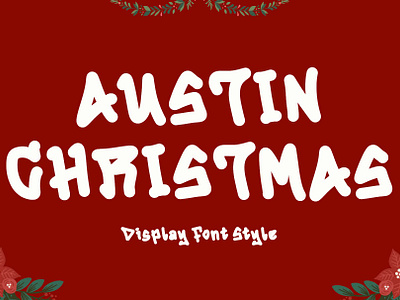 Austin Christmas beautiful branding christmas design font font design graphic design handwritten illustration kdp logo procreate spring sublimation summer svg ui