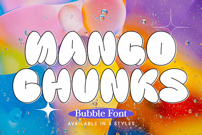 Mango Chunks Font branding design font fonts graphic design handlettering illustration logo type type design typeface typography