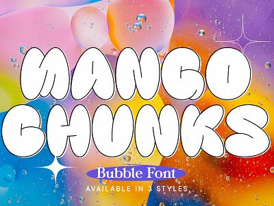 Mango Chunks Font branding design font fonts graphic design handlettering illustration logo type type design typeface typography