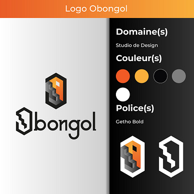 Logo Obongol branding graphic design logo