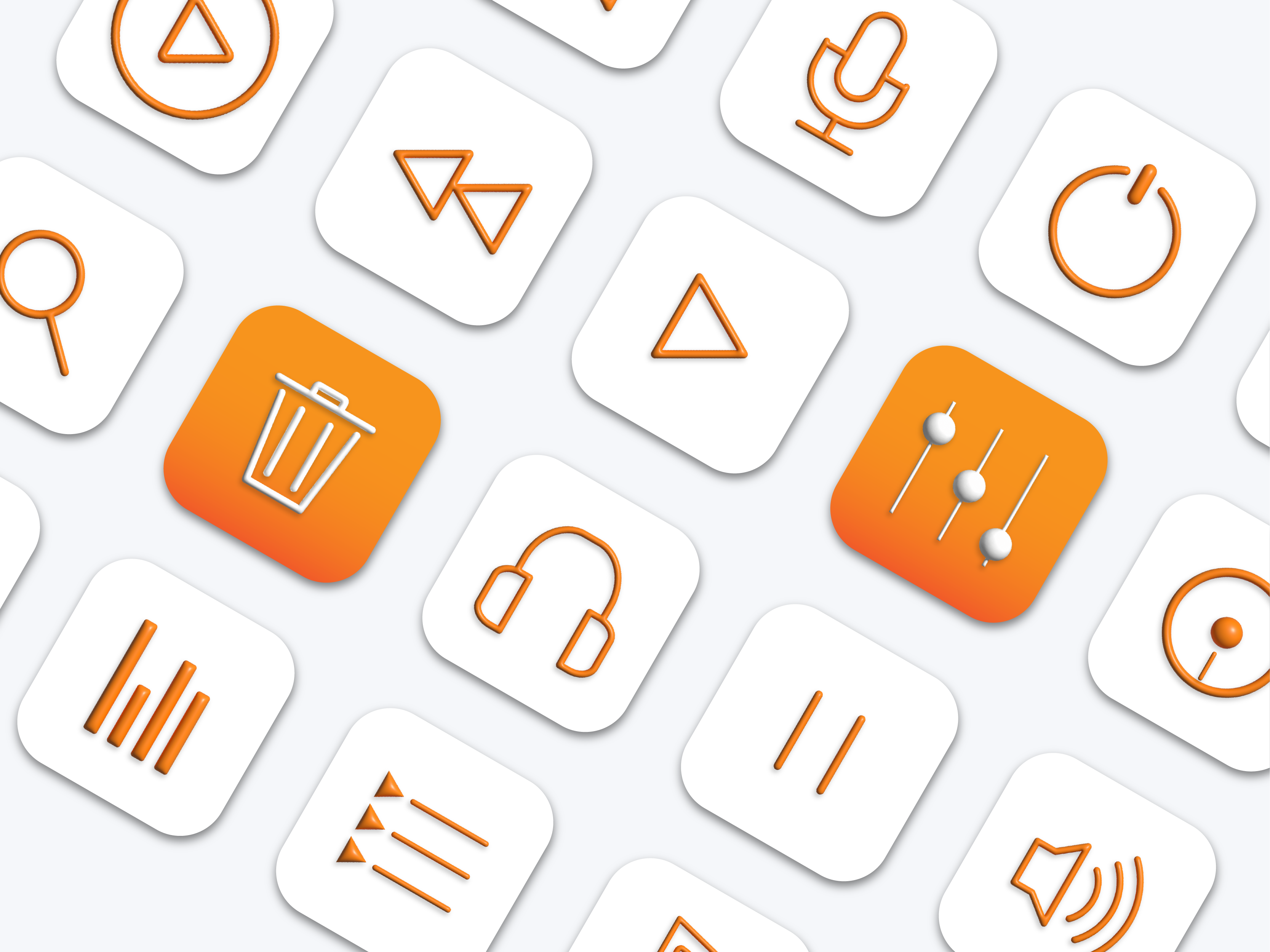 3D Icon Set 3d design icon illustrator