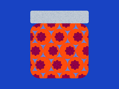 Berries berries illustration jar