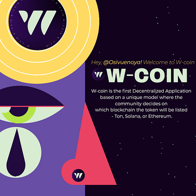 W-Coin Graphics: Informative and Creative Designs for the Crypto branding cryptocurrency flyer graphic design