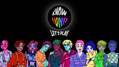 KNOW HOMO | GAME DESIGN character design game design graphic design illustration