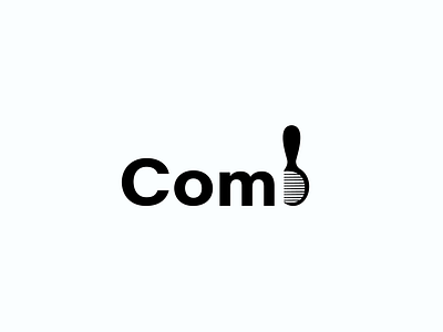 Comb Wordmark Logo brand logo branding comb comb logo comb word mark logo comb wordmark logo design graphic design logo logo design mini minimal logo minimalist logo wordmark logo