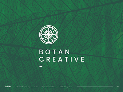 Logo design for botanical focused creative business agency botanical botanist brand branding creative design fresh graphic design illustration inspiration logo logo design plant ui