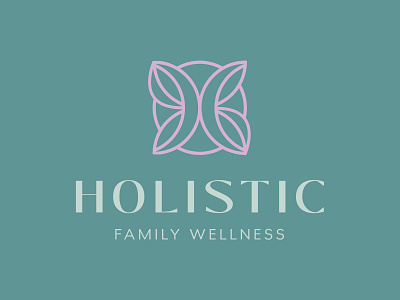 Holistic Family Wellness Logo abstract icon doctor eastern medicine family flower of life health healthcare holistic holistic family wellness natural natural medicine wellness western medicine wholistic wordmark