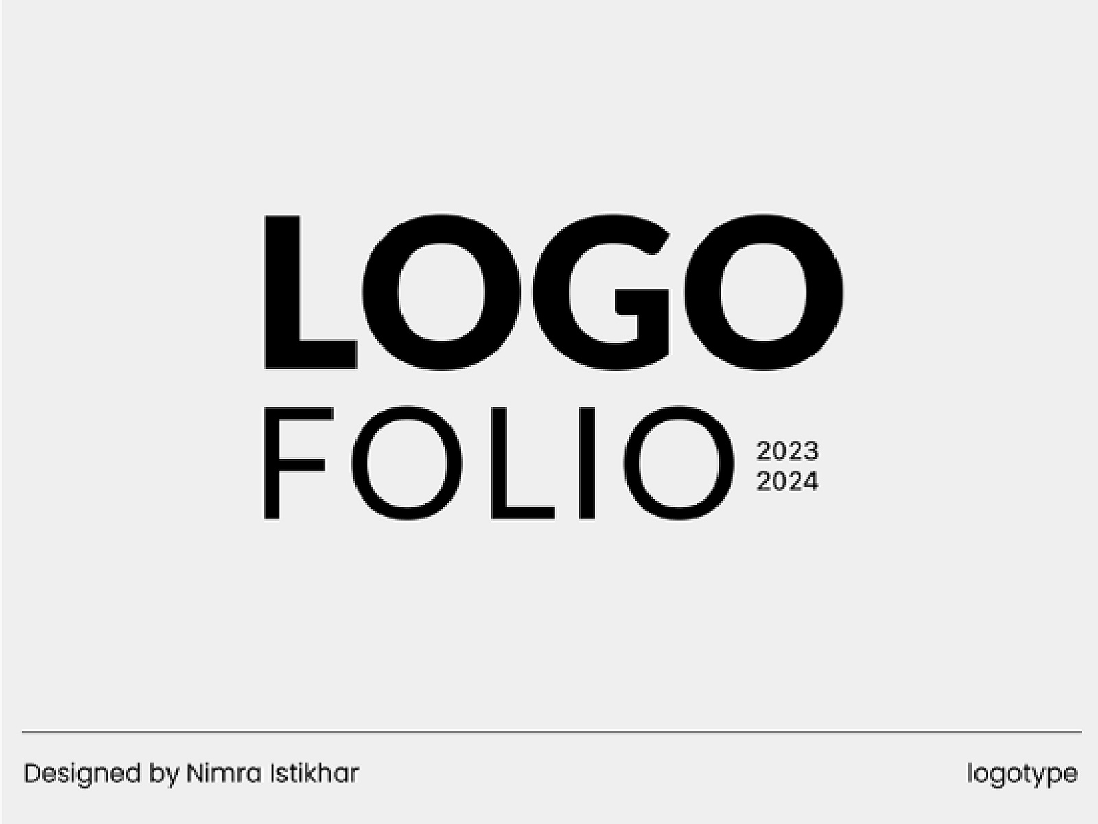 Logo folio by 7universe on dribbble