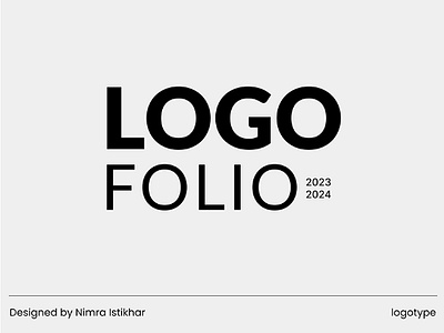 Logo Folio animation branding graphic design logo motion graphics ui