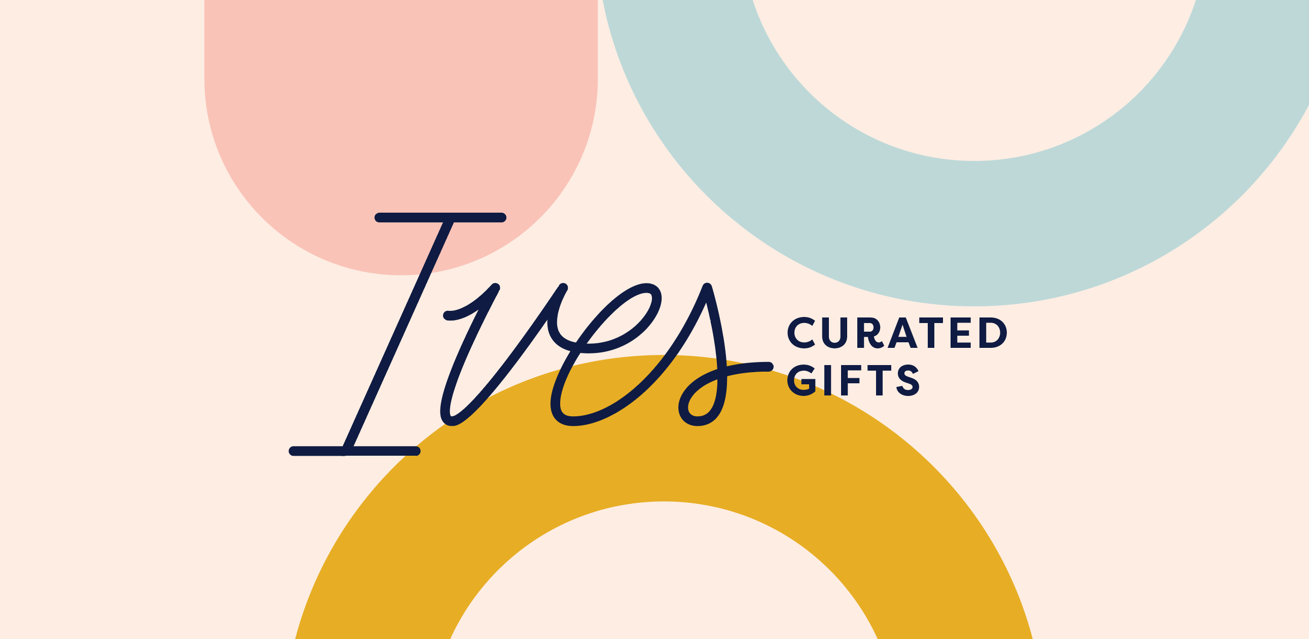 Ives Curated Gifts B-Side brand brand assets brand concept brand design branding concept creative design gift graphic design illustration logo logo design logotype packaging typography vector