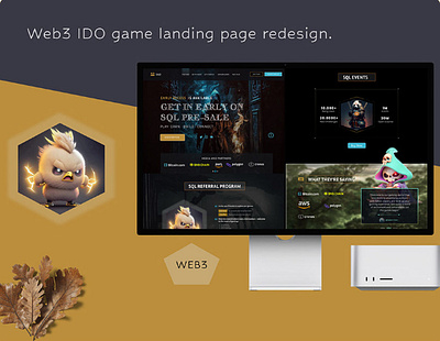 Web3 game redesign 3d animation branding graphic design logo motion graphics ui