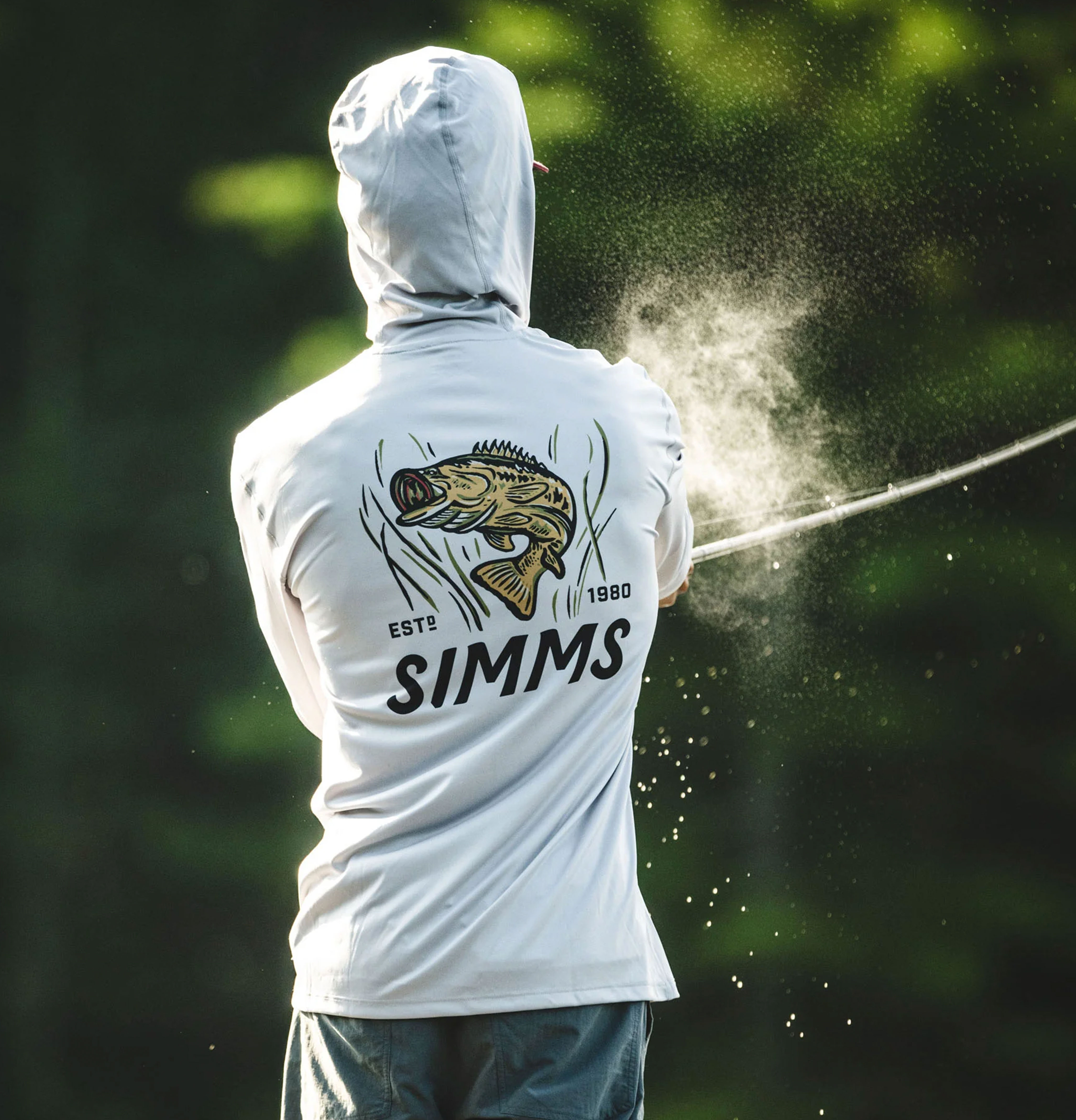 Casquette De Camionneur Simms Fishing – Beige Canvas – Design Décoloré – Occasion