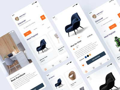 FURNITURE APP DESIGN app design ui ux