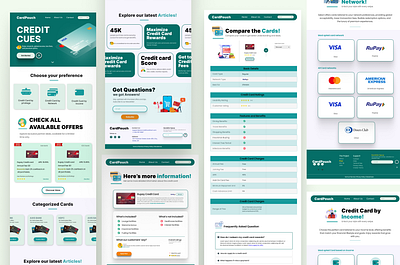 Credit Card Purchasing Web application illustration information architecture ui ux visual design