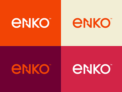 ENKO brand identity brand identity branding colors design graphic design icon identity illustration logo logomark logos logotype minimal modern product typography vector wordmark