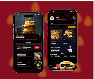 mobile app food