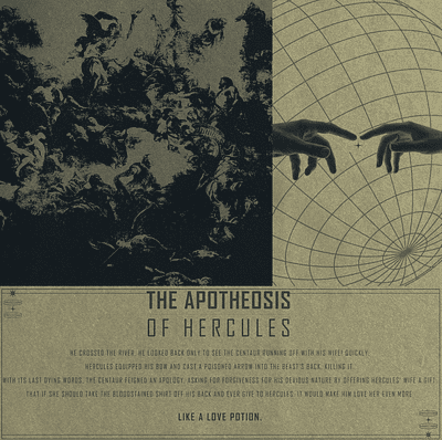 The Apotheosis Of Hercules Brutalism Poster Design adobeillustrator adobephotoshop brutalismdesign design graphic design illustration manipulationdesign vector