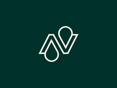 Letter N + Water drop a b c d e f g h i j k l m n branding custom logo droplet graphic design identity letter mark letter n logo logo design logo designer logo maker marka minimal minimalist modern simple water drop