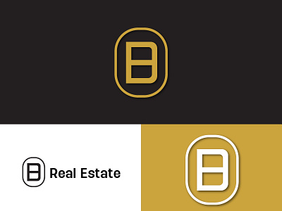 SB REAL ESTATE LOGO DESIGNS b branding design graphic design illustration jrraystudio logo real estate vector