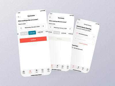 Reschedule Project Mobile App Ui app design project project design project design screen project details project interface project layout project management project page project schedule project screen project setting project setup project ui reschedule project app reschedule project screen reschedule project ui screen ui