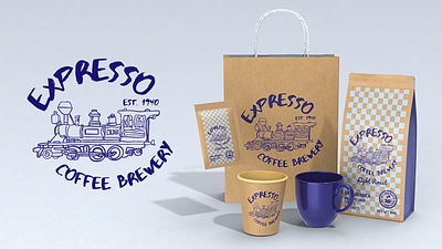 BRAND AND LOGO DESIGN CONCEPT | COFFEE COMPANY brand design graphic design illustration logo packaging design
