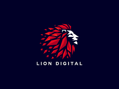 Lion Logo digital lion logo lion lion logo lion logo design lion vector logo lions lions logo tiger logo tiger logo design top lion top lion logo