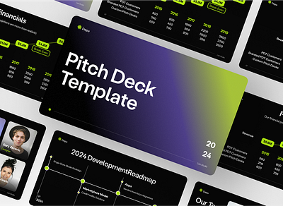 Pitch Deck Template agency clarity clean deck design keynote modren pitch pitch deck pitching power point presentation ui ux