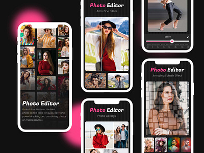 Photo Editor App UI ui