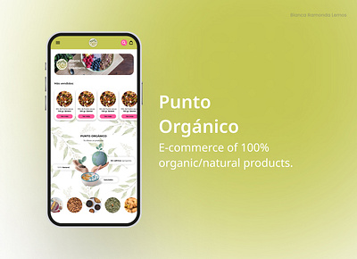 PUNTO ORGÁNICO app ui ux