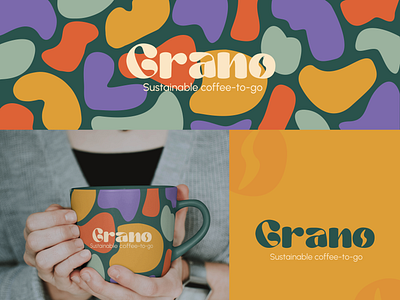 Grano Cafeteria branding cafeteria coffee graphic design logo menu mobile sustainability website