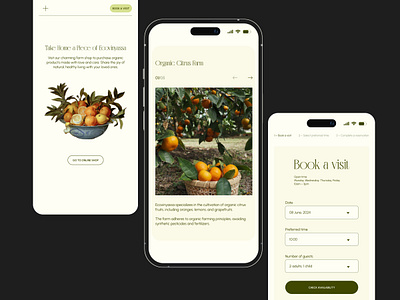 Ecovinyassa Mobile Responsive adaptive design design concept figma freshdesign graphic design mobile mobile responsive responsive typography ui ux ui design webdesign