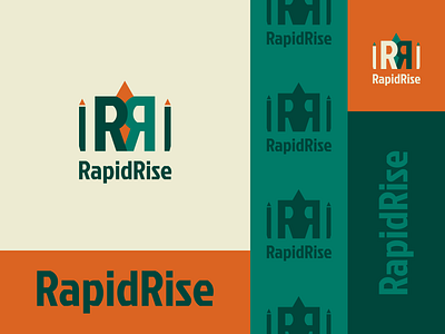 RapidRise - Logo branding design graphic design logo logo design vector