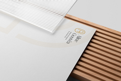 Aline Gouvêa adversiting brand brand design brand identity branding business card clinic corporate dental dentistry elegant graphic design logo logo design logotype minimalist monogram personal stationery visual identity