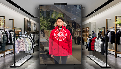 Magic Mirror Dashboard for Canada Goose canada goose dashboard magic mirror ui ux