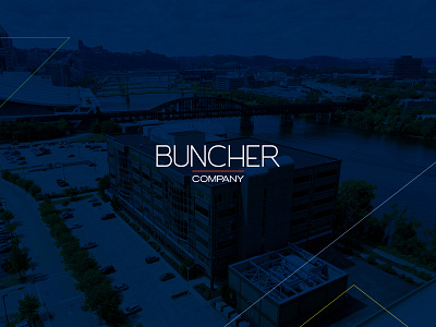 Buncher Company brand identity branding design graphic design logo vector