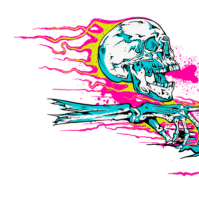 reaper. graphic design illustration